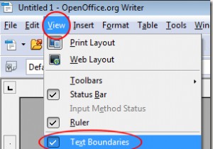 ओपनऑफिस राइटर को माइक्रोसॉफ्ट वर्ड की तरह लुक और फंक्शन बनाएं