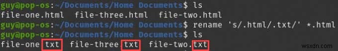 लिनक्स में फाइल और फोल्डर का नाम कैसे बदलें 