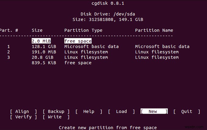 लिनक्स डिस्क विभाजन कैसे बनाएं 