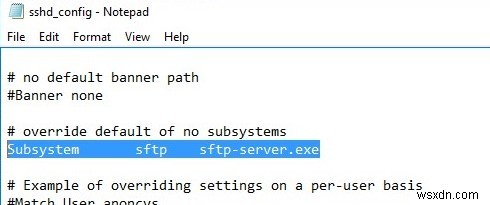 ओपनएसएसएच के साथ विंडोज़ पर एसएफटीपी (एसएसएच एफ़टीपी) सर्वर स्थापित करना 