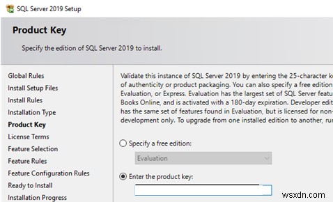 MS SQL सर्वर 2019 इंस्टॉलेशन गाइड:मूल सेटिंग्स और अनुशंसाएँ 
