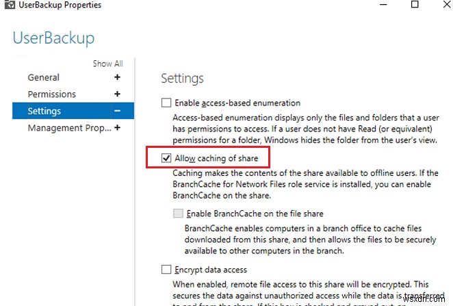 Windows 10 पर ऑफ़लाइन फ़ाइलें सक्षम और कॉन्फ़िगर करें 