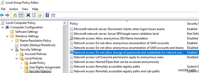 Windows क्रेडेंशियल मैनेजर का उपयोग करके सहेजे गए पासवर्ड प्रबंधित करना 