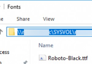 GPO और PowerShell का उपयोग करके विंडोज़ में फ़ॉन्ट्स स्थापित करना 