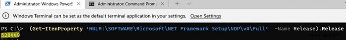 विंडोज़ पर स्थापित .NET Framework संस्करण की जांच कैसे करें? 