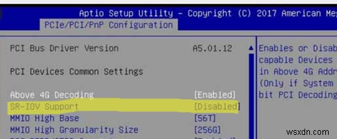 Windows सर्वर पर हाइपर-V वर्चुअल मशीन के लिए SR-IOV कॉन्फ़िगर करें 