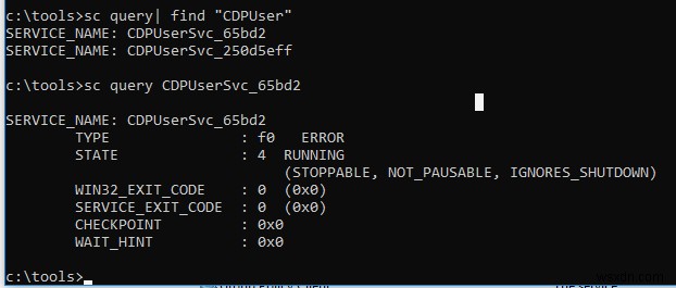 फिक्स:CDPUserSvc ने विंडोज 10 / विंडोज सर्वर 2016 में काम करना बंद कर दिया है 