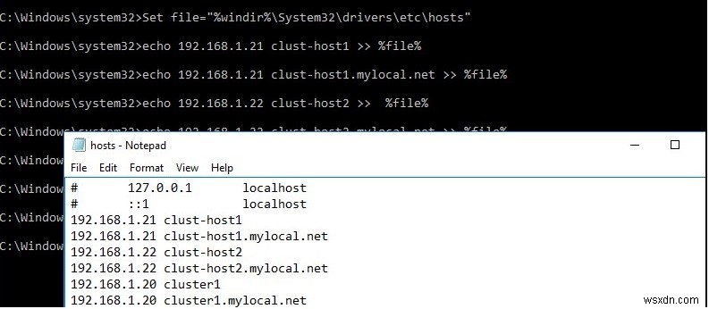 विंडोज सर्वर 2016:सक्रिय निर्देशिका के बिना कार्यसमूह विफलता क्लस्टर 