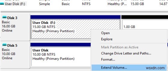 Windows Server 2012 R2 / 2016 RDS पर उपयोगकर्ता प्रोफ़ाइल डिस्क 