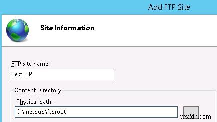 Windows Server 2016/2012 R2 पर उपयोगकर्ता अलगाव के साथ FTP सर्वर को कॉन्फ़िगर करना 