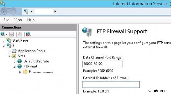 Windows Server 2016/2012 R2 पर उपयोगकर्ता अलगाव के साथ FTP सर्वर को कॉन्फ़िगर करना 