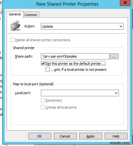 GPO वाले उपयोगकर्ताओं/समूहों/कंप्यूटरों पर प्रिंटर कैसे परिनियोजित करें? 