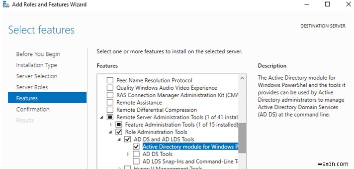 कैसे स्थापित करें और PowerShell सक्रिय निर्देशिका मॉड्यूल का उपयोग करें? 