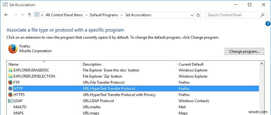 GPO के माध्यम से Windows 10 में डिफ़ॉल्ट फ़ाइल संघों को बदलना 