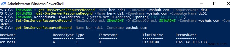 PowerShell के साथ DNS ज़ोन और रिकॉर्ड बनाएं और प्रबंधित करें 