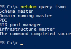 FSMO भूमिकाओं को किसी अन्य डोमेन नियंत्रक को स्थानांतरित/जब्त करना 