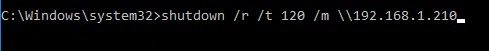 कमांड प्रॉम्प्ट (सीएमडी) का उपयोग करके विंडोज़ को शटडाउन / पुनरारंभ करें 