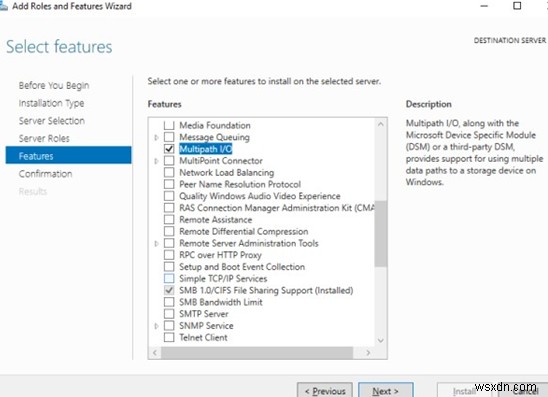 Windows Server 2016/2012R2 पर MPIO को सक्षम और कॉन्फ़िगर कैसे करें? 