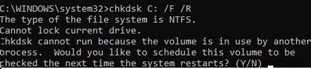 CHKDSK:विंडोज 10 में हार्ड ड्राइव त्रुटियों की जांच और मरम्मत कैसे करें? 