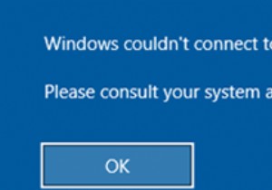 Windows GPSVC सेवा से कनेक्ट नहीं हो सका 