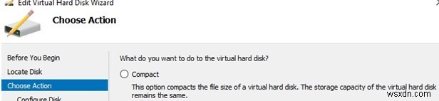 हाइपर-V पर वर्चुअल हार्ड डिस्क को कैसे बढ़ाएं या सिकोड़ें? 
