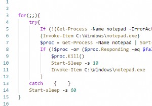 पावरशेल के साथ क्रैश या बंद ऐप/प्रक्रिया को स्वचालित रूप से पुनरारंभ कैसे करें? 