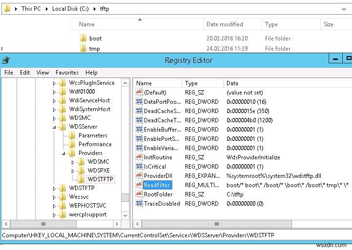 Windows Server 2012 R2 पर TFTP सर्वर कैसे स्थापित करें 