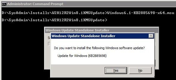 Windows 8.1 और Windows Server 2012 R2 KMS-सक्रियण 