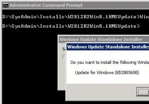 Windows 8.1 और Windows Server 2012 R2 KMS-सक्रियण 