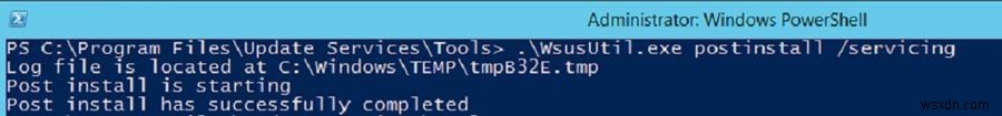 विंडोज 10:WSUS त्रुटि 0x8024401c 