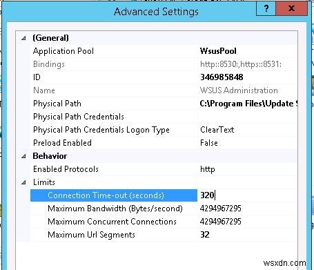 विंडोज 10:WSUS त्रुटि 0x8024401c 