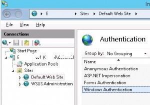 IIS वेबसाइट पर Kerberos प्रमाणीकरण को कॉन्फ़िगर करना 