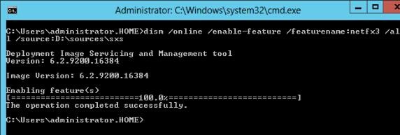 Windows Server 2012 R2 पर .NET Framework 3.5 कैसे स्थापित करें 