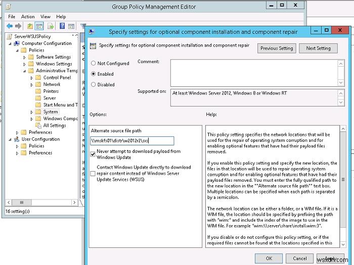 Windows Server 2012 R2 पर .NET Framework 3.5 कैसे स्थापित करें 