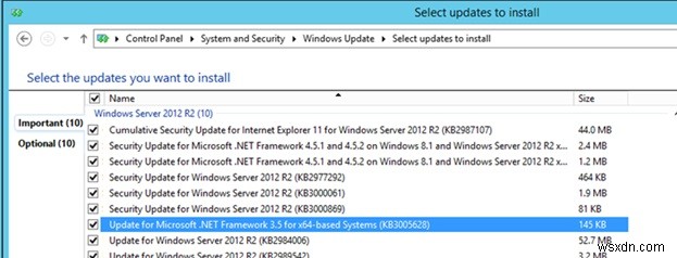 Windows Server 2012 R2 पर .NET Framework 3.5 कैसे स्थापित करें 