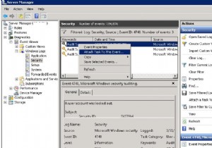 विंडोज इवेंट ट्रिगर 