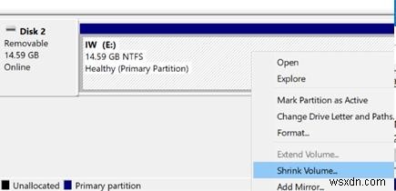 Windows 10 में USB ड्राइव पर एकाधिक विभाजन बनाना 