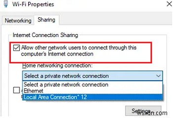 विंडोज 10 में रिबूट के बाद इंटरनेट कनेक्शन शेयरिंग (आईसीएस) काम करना बंद कर देता है 