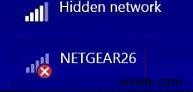 विंडोज 8 में उपलब्ध वाईफाई नेटवर्क को फ़िल्टर करना 