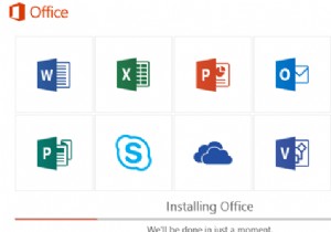 Office 2016/Office 365 में केवल विशिष्ट ऐप्स कैसे स्थापित करें? 