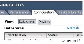 VMWare ESXi होस्ट पर एक निष्क्रिय NFS डेटास्टोर कैसे निकालें? 