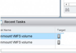 VMFS डेटास्टोर को अनमाउंट/डिलीट करने में असमर्थ:संसाधन उपयोग में है 