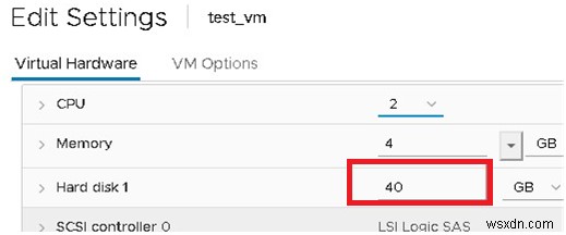 VMWare ESXi . पर VMDK वर्चुअल डिस्क का आकार सिकोड़ना 