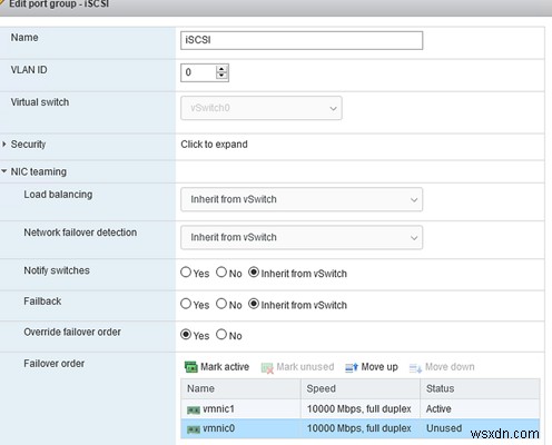 VMware ESXi पर iSCSI डेटास्टोर (LUN) को कॉन्फ़िगर करना 