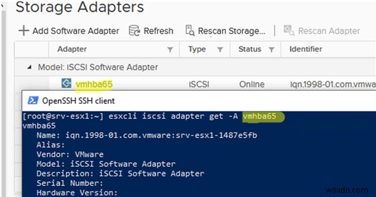 VMware ESXi पर iSCSI डेटास्टोर (LUN) को कॉन्फ़िगर करना 