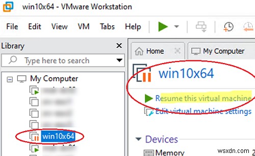 VMWare वर्कस्टेशन/प्लेयर पर VM का ऑटो सस्पेंड अक्षम करें 