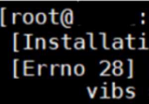VMWare ESXi:Errno 28 — डिवाइस पर कोई जगह नहीं बची 