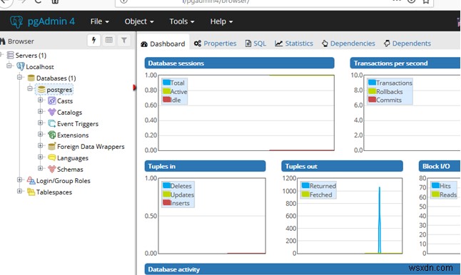 CentOS/RHEL पर PostgreSQL स्थापित और कॉन्फ़िगर करें 