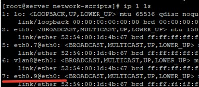 CentOS/Fedora/RHEL . में VLAN इंटरफ़ेस जोड़ना 