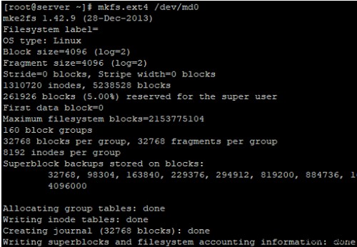 MDADM का उपयोग करके Linux पर सॉफ़्टवेयर RAID को कॉन्फ़िगर करना 